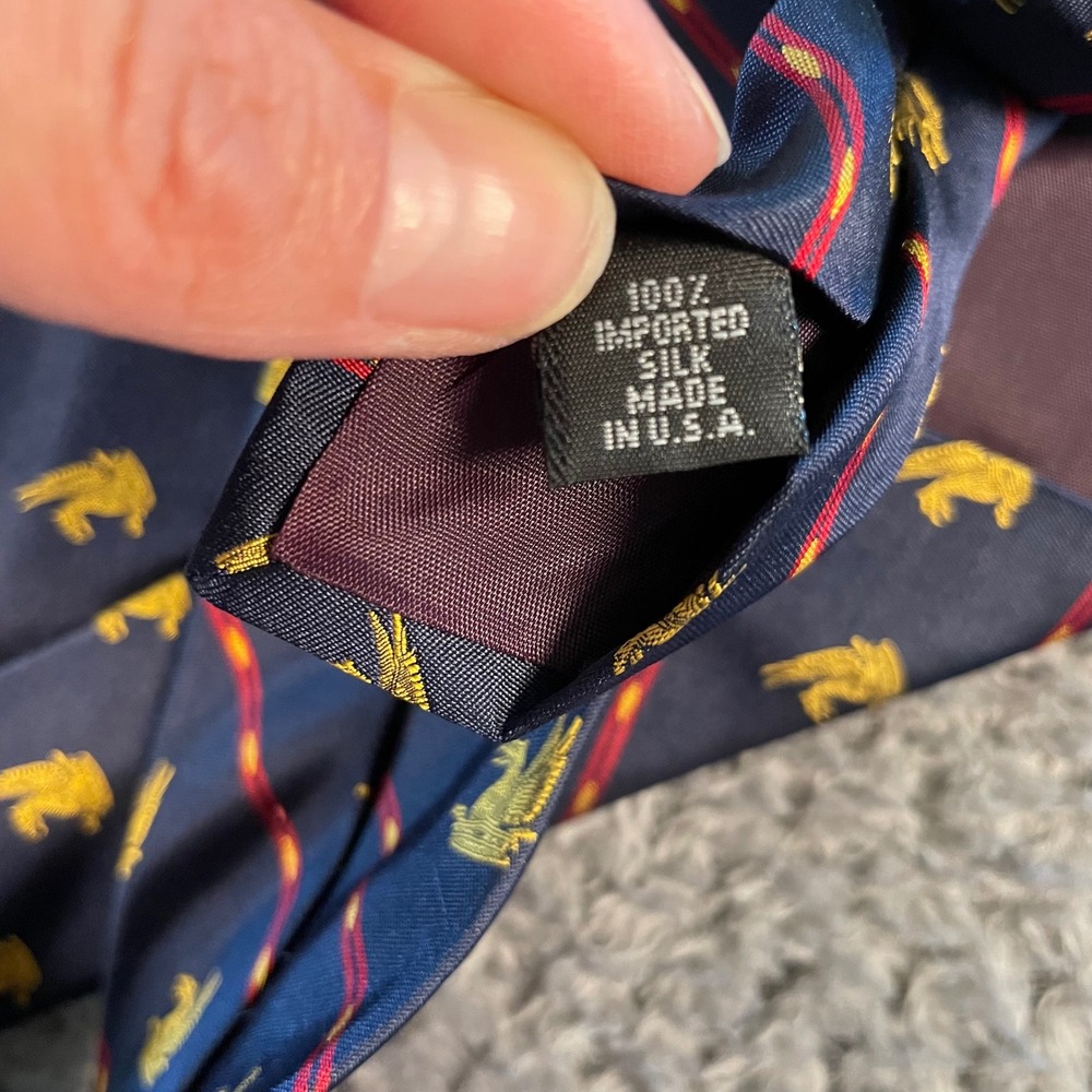George Washington's Mount Vernon Silk Necktie Patriotic USA America - Picture 4 of 5